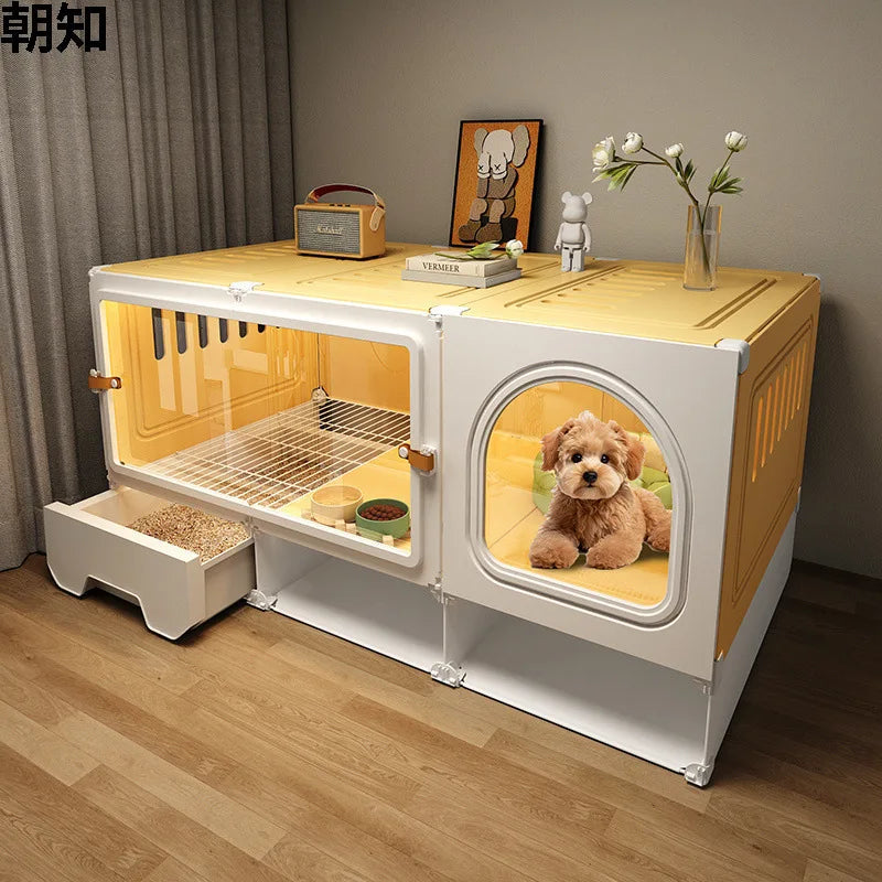 🏡 Cuccia di Lusso per animali di Piccola Taglia – Con Toilette Separata! 🐶🐱🐰