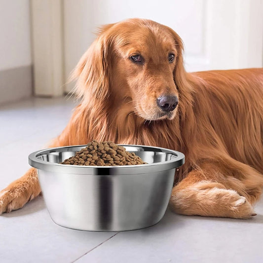 Ciotole Acciaio Inox per Cani e Gatti – Perfetta per Cibo o Acqua