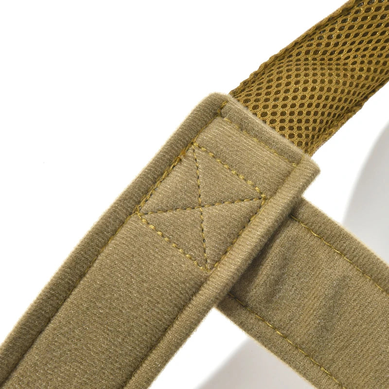Nuova Pettorina Tattica per Cani in Nylon per Cani di Taglia Media e Grande con Guinzaglio A7