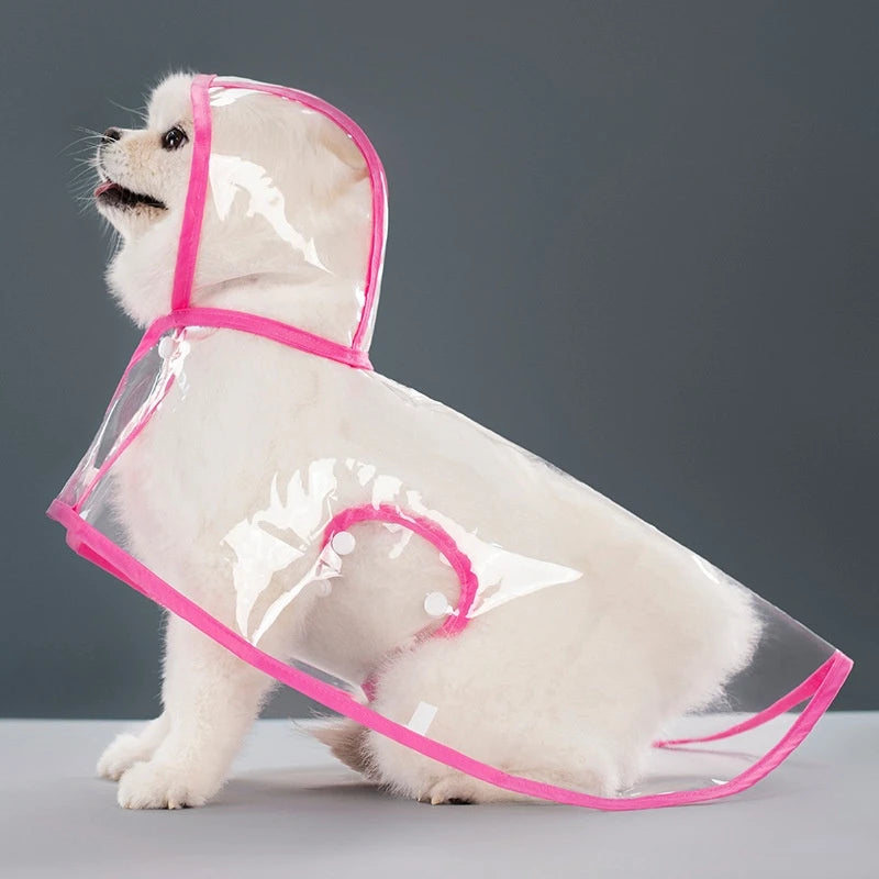Impermeabile Antivento Trasparente per Cani e Gatti πΆβ