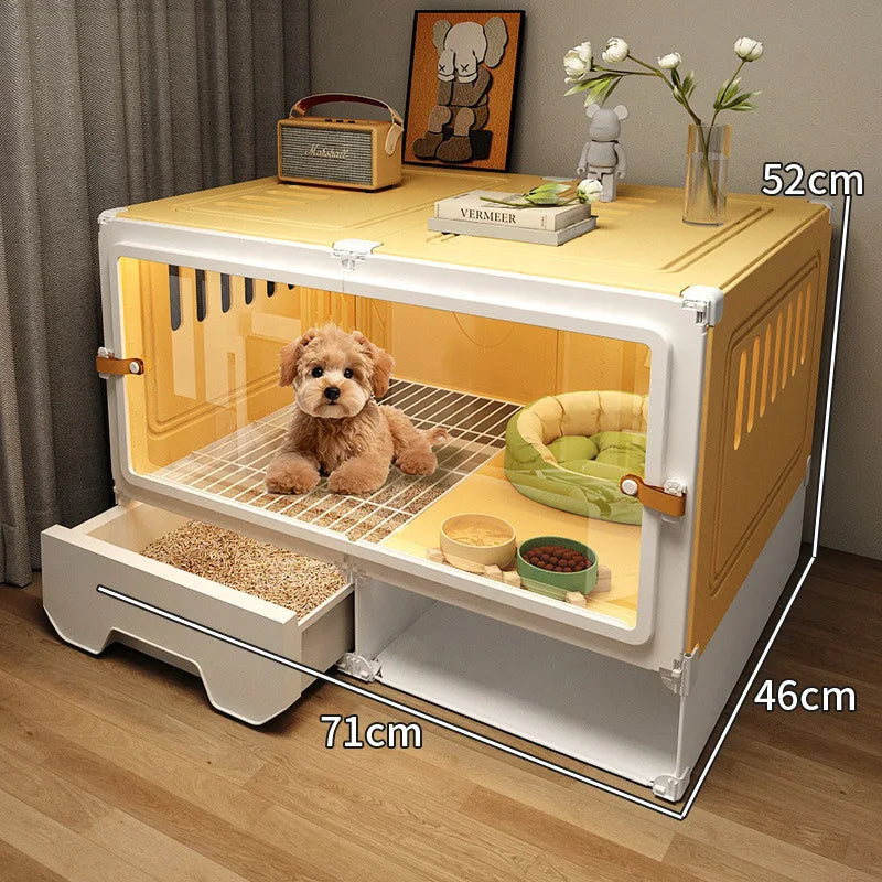 🏡 Cuccia di Lusso per animali di Piccola Taglia – Con Toilette Separata! 🐶🐱🐰