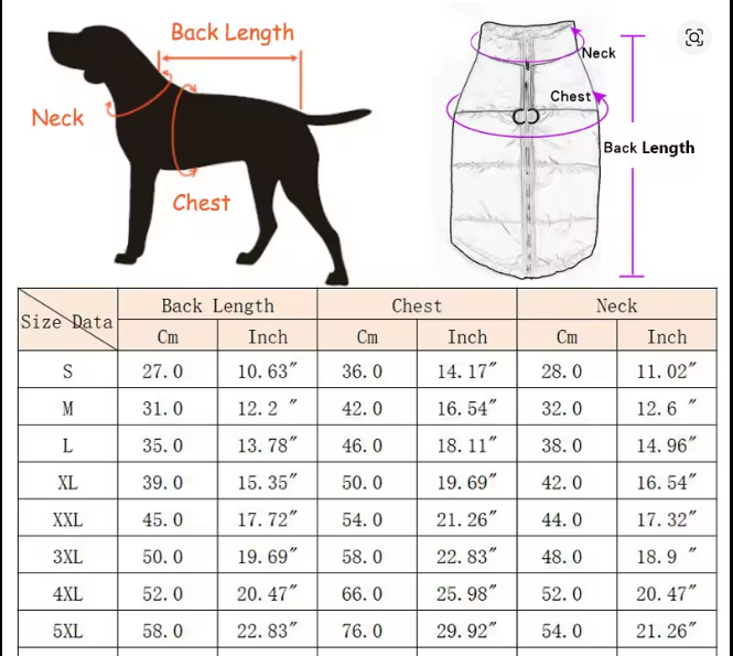 Cappotto impermeabile per cani gatti- Gilet impermeabile caldo autunno inverno per animali