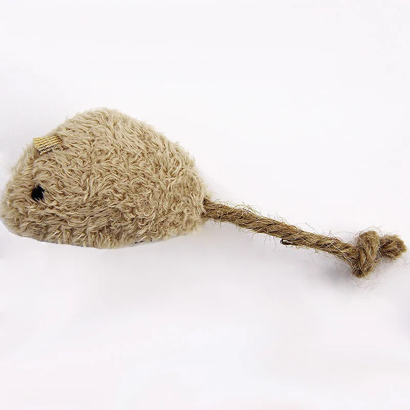 Cat Toys 3 Plush Mice Simulation Mouse for Cats