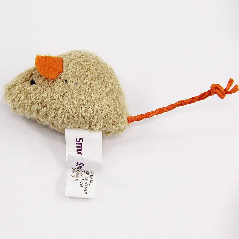 Cat Toys 3 Plush Mice Simulation Mouse for Cats