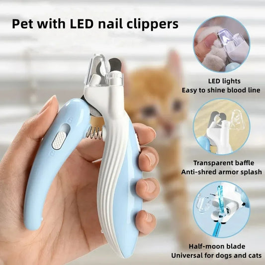 Tagliaunghie LED per animali domestici: precisione e sicurezza! 🐾