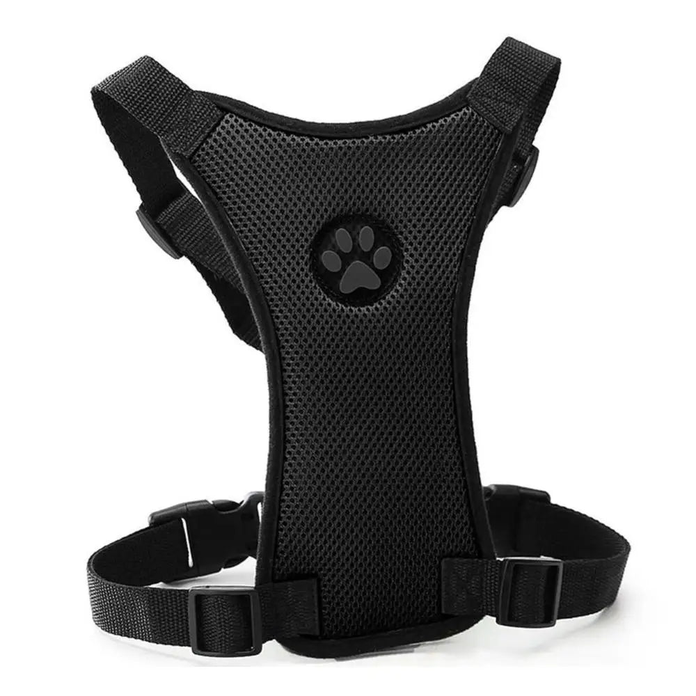 Dog Harness and Leash with Car Seat Belt