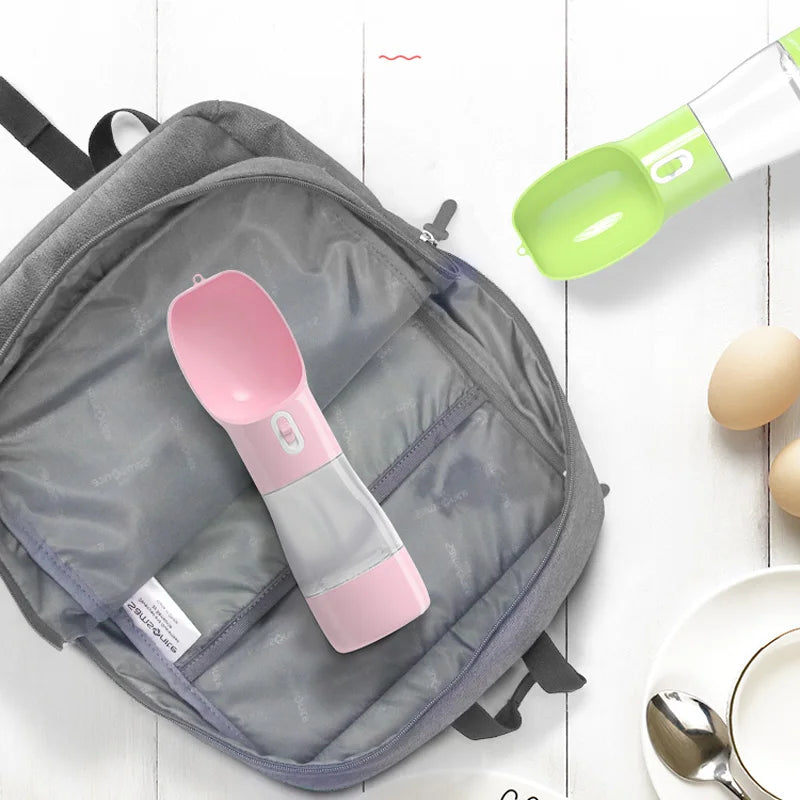 Portable water bottle for your four-legged friends! 