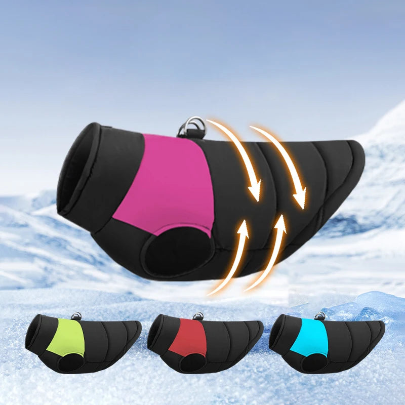 Waterproof Jacket for Dogs and Cats - Warm Winter Vest