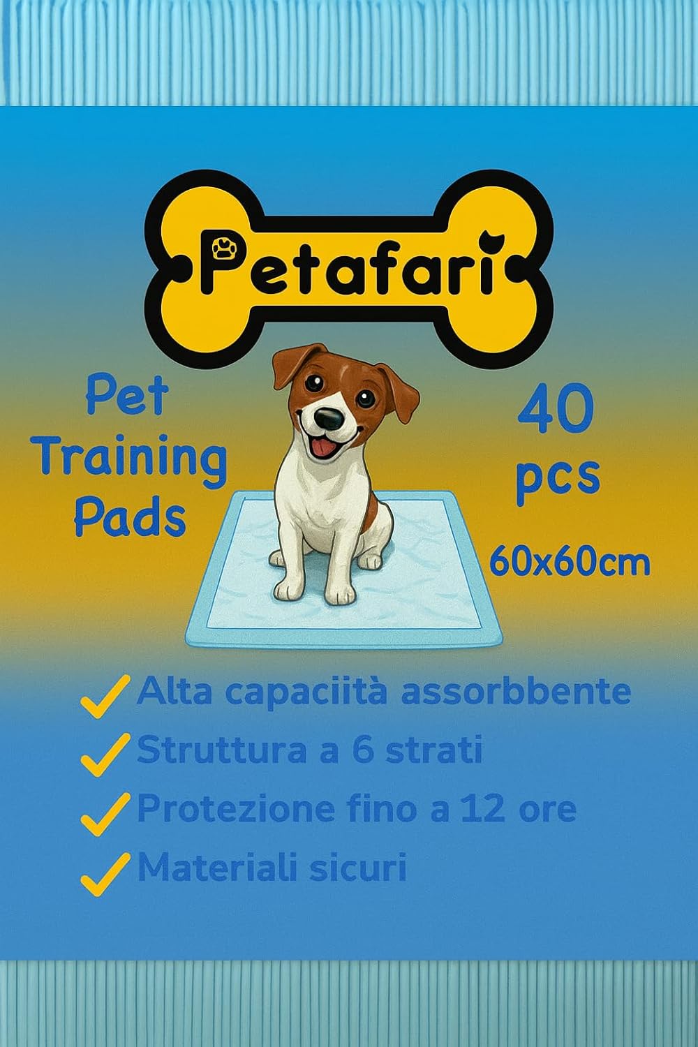 Tappetini Igienici Cane 60x60 Ultra Assorbenti (40 pz) immagine